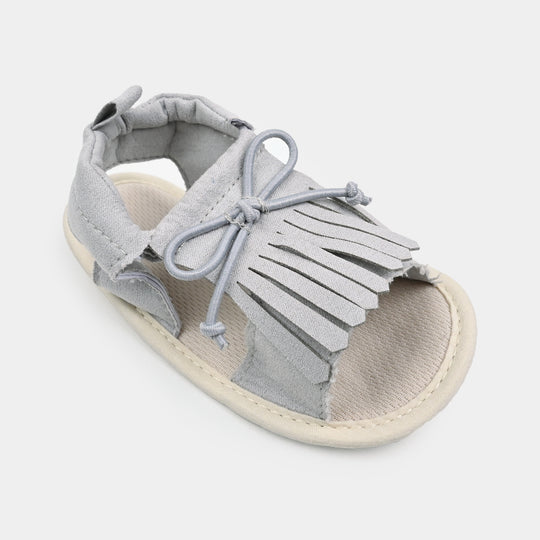 Baby Girl Shoes E157-GREY