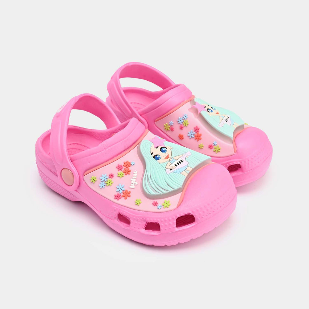 Girls Clogs 9918-1-Pink