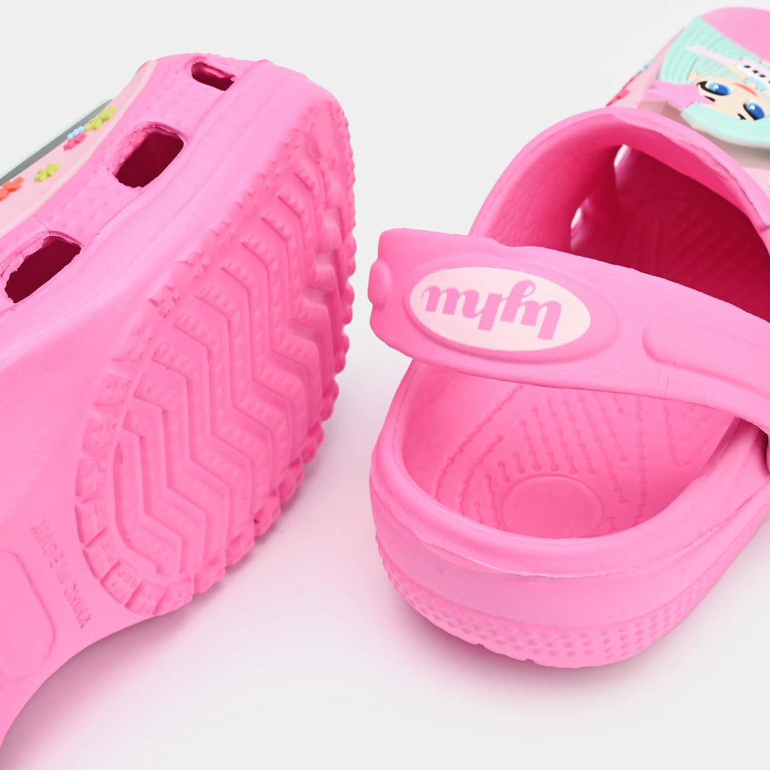 Girls Clogs 9918-1-Pink