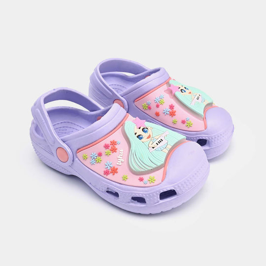 Girls Clogs 9918-1-Purple