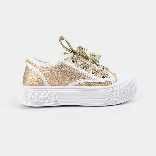 Girls Sneaker WS-007-Golden