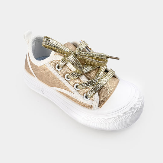 Girls Sneaker WS-007-Golden