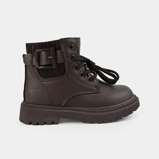 Boys Boots WS-002-COFFEE