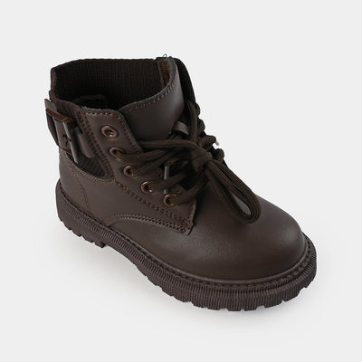 Boys Boots WS-002-COFFEE