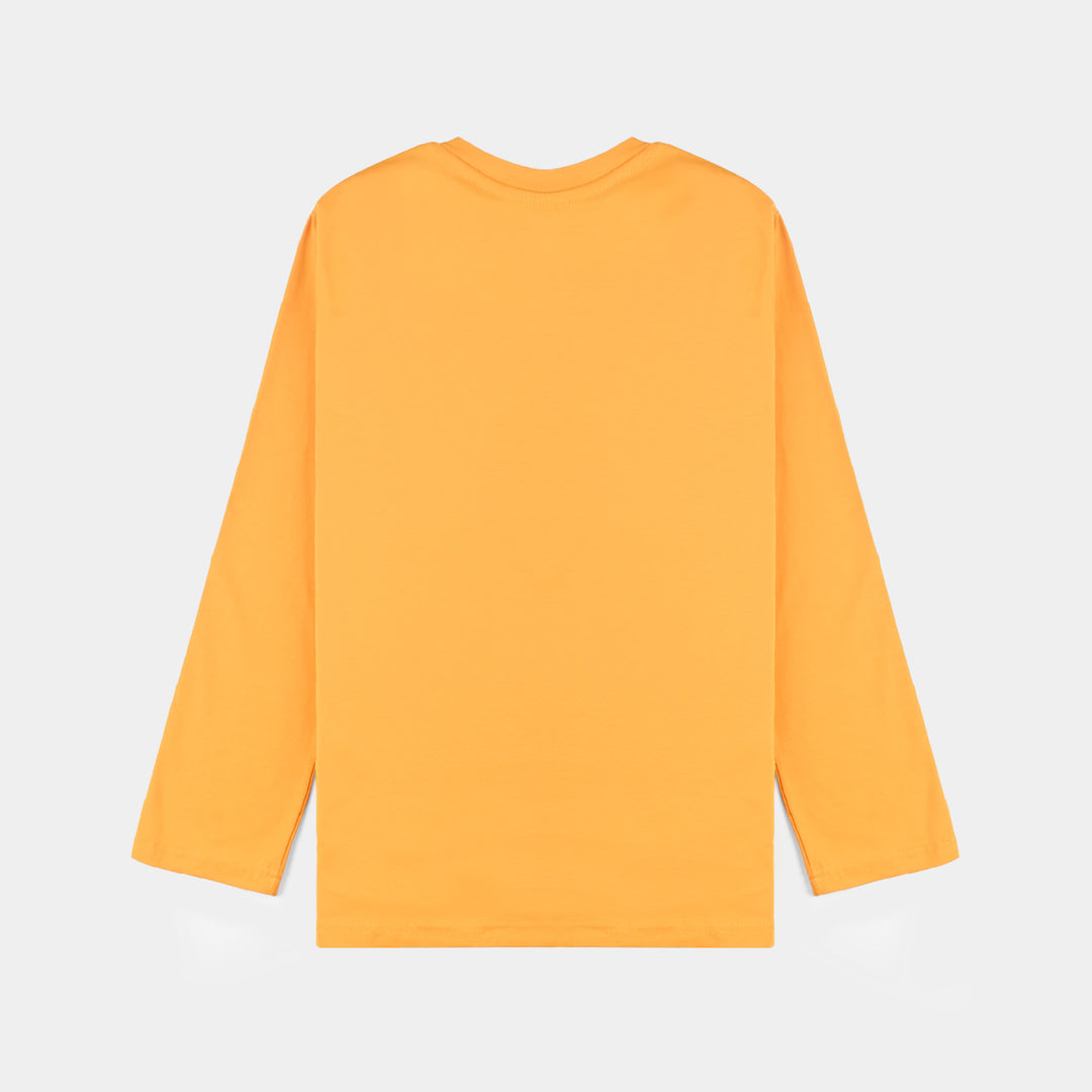 Boys Cotton Jersey T-Shirt F/S-Citrus