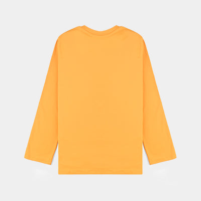 Boys Cotton Jersey T-Shirt F/S-Citrus