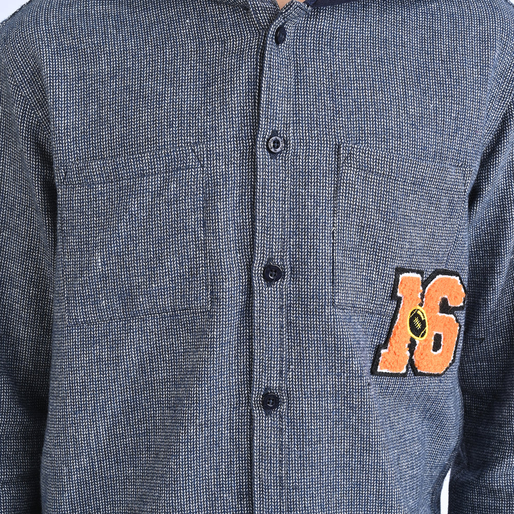 Boys Flannel Casual Shirt F/S