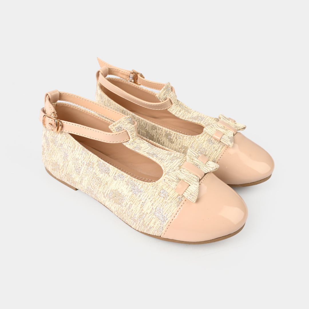 Girls Pumps ZP-047 - BEIGE