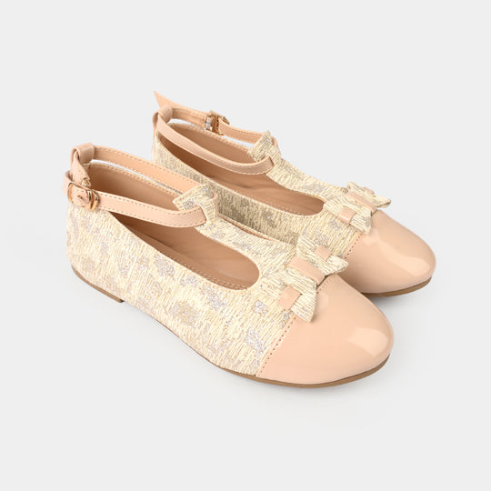 Girls Pumps ZP-047 - BEIGE
