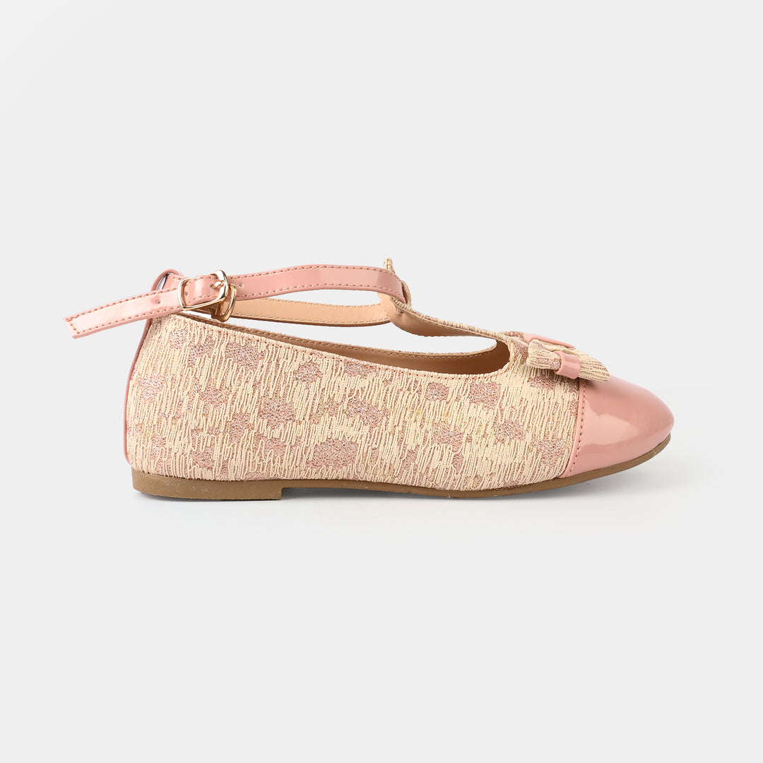 Girls Pumps ZP-047 - Peach