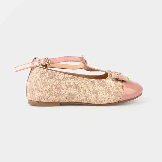 Girls Pumps ZP-047 - Peach