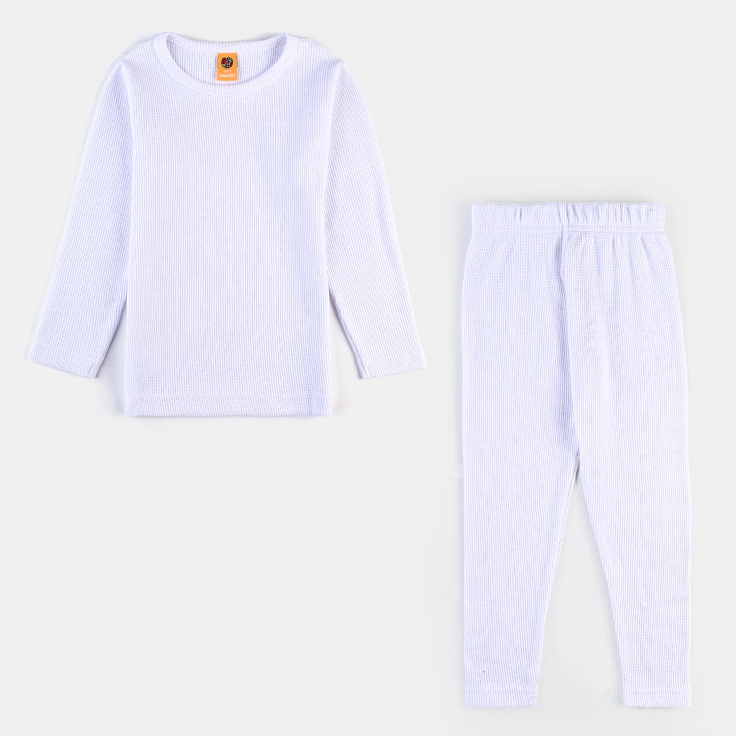 Kids Unisex Thermal Inner Suit White-White Price in Pakistan | Bachaa Party