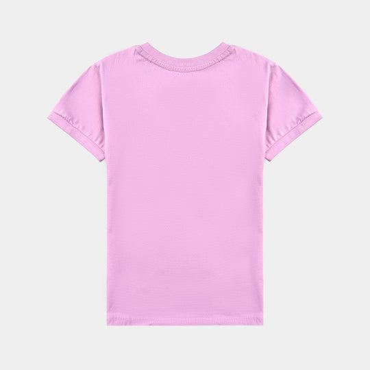 Girls Cotton Jersey T-Shirt H/S Believe Character