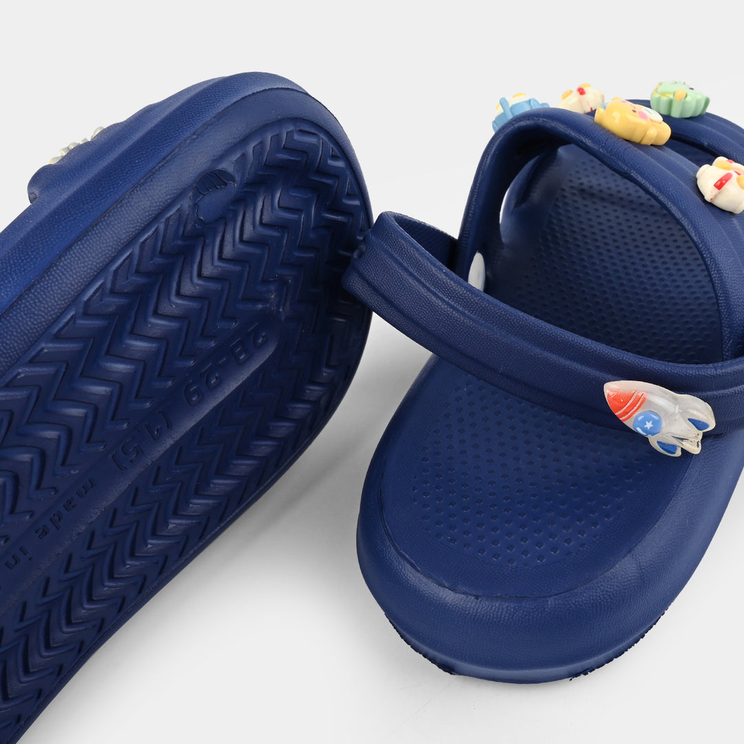 Boys Clogs 3303-8-NAVY