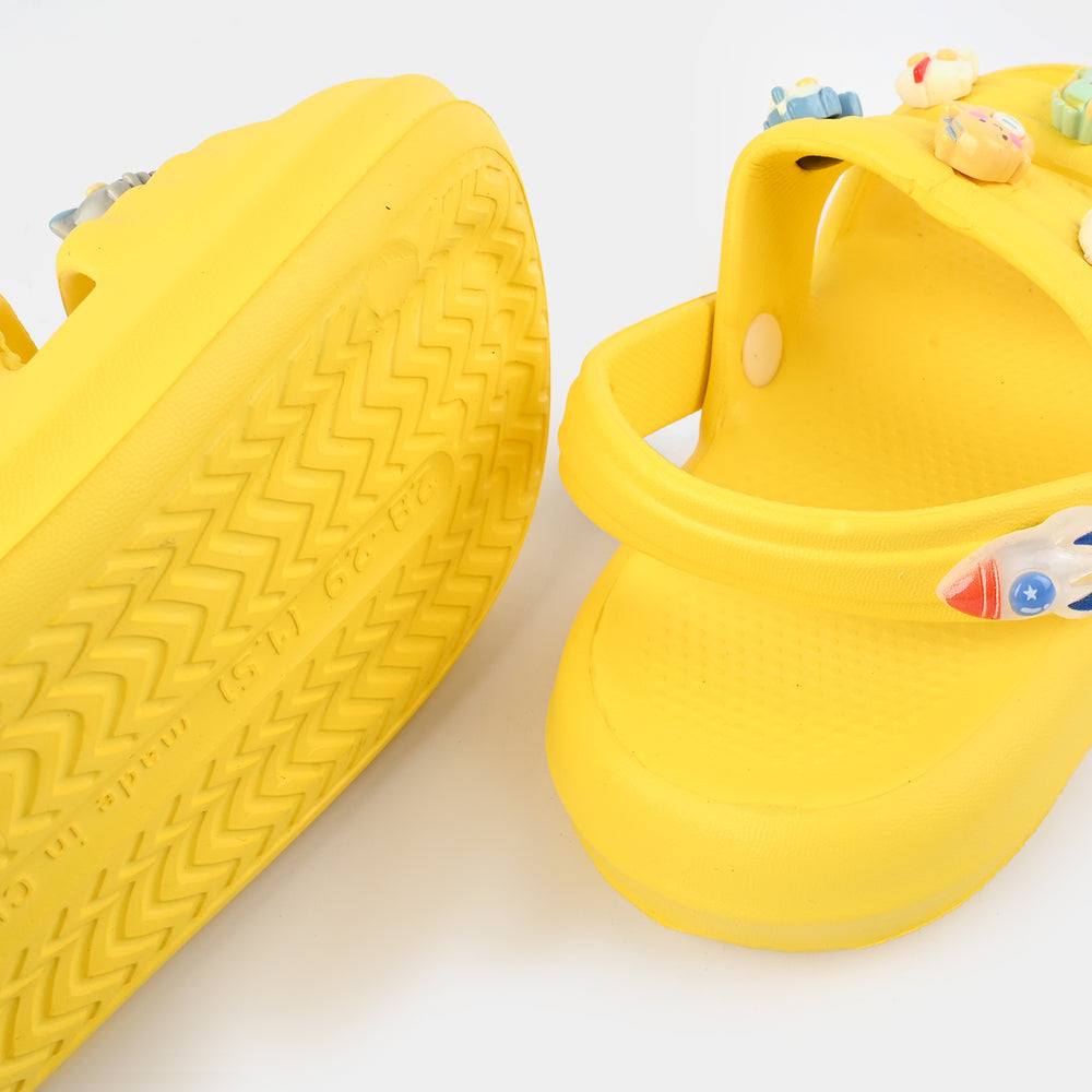 Boys Clogs 3303-8-Yellow