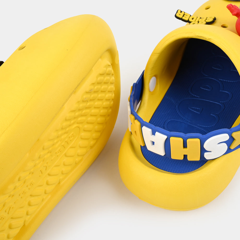 Boys Clogs 3113-3-Yellow