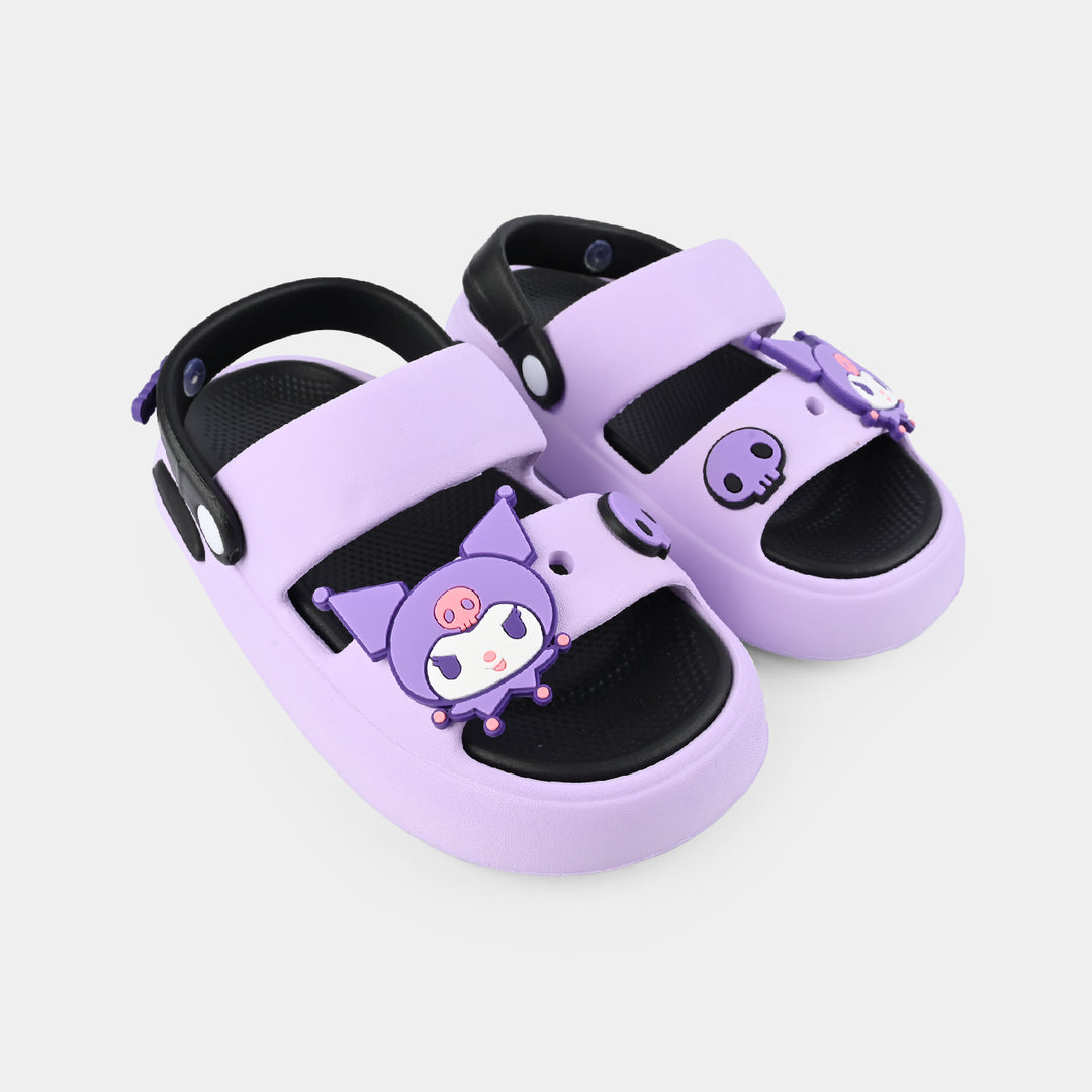 Girls Clogs A02-90-Purple