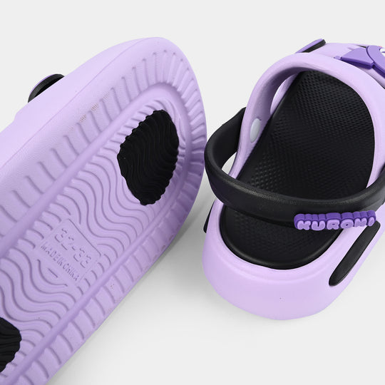 Girls Clogs A02-90-Purple