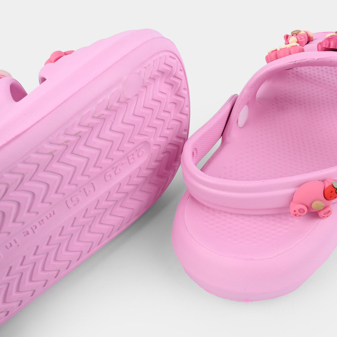 Girls Clogs 3303-7-Pink