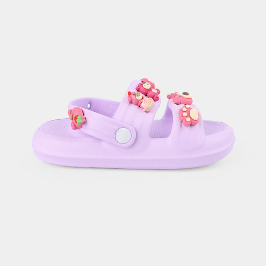 Girls Clogs 3303-7-Purple