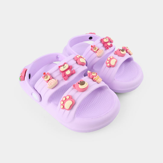 Girls Clogs 3303-7-Purple