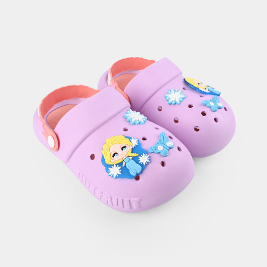 Girls Clogs 3113-6-Purple