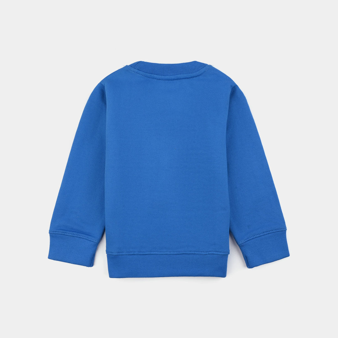 Infant Boys Cotton Terry Sweatshirt Little Croco
