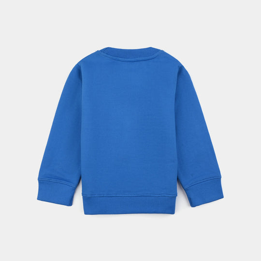 Infant Boys Cotton Terry Sweatshirt Little Croco