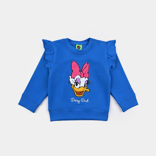 Infant Girls Cotton Terry Sweatshirt Character