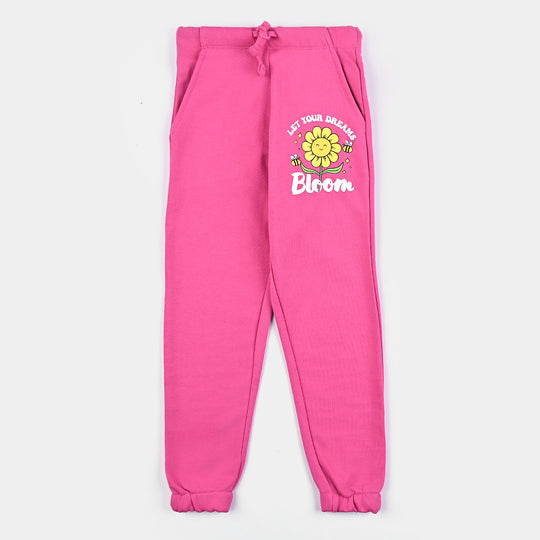 Girls Jersey/Terry Jersey Pyjama Bloom-Pink