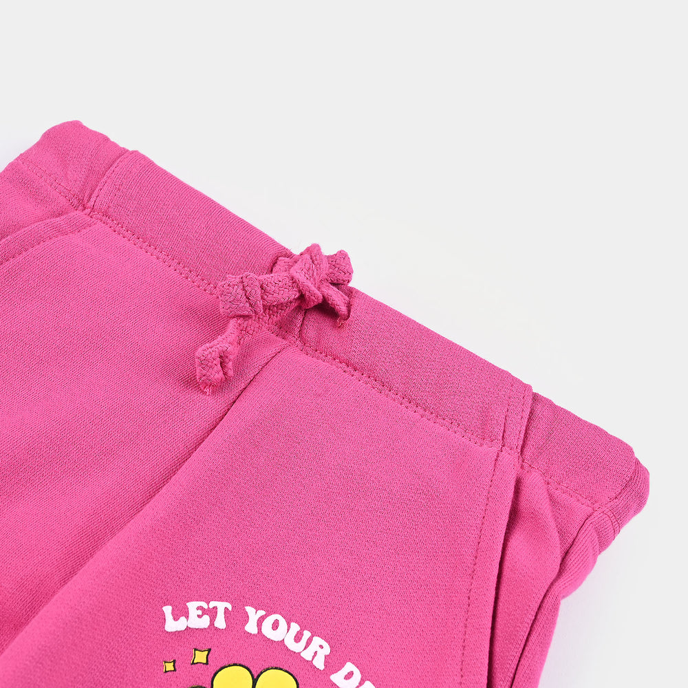 Girls Jersey/Terry Jersey Pyjama Bloom-Pink