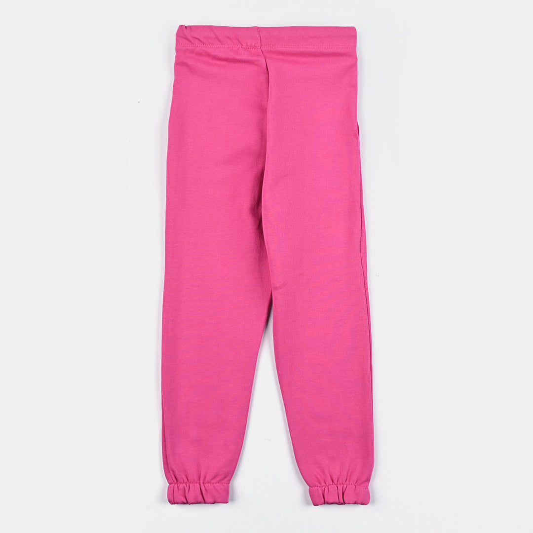 Girls Jersey/Terry Jersey Pyjama Bloom-Pink