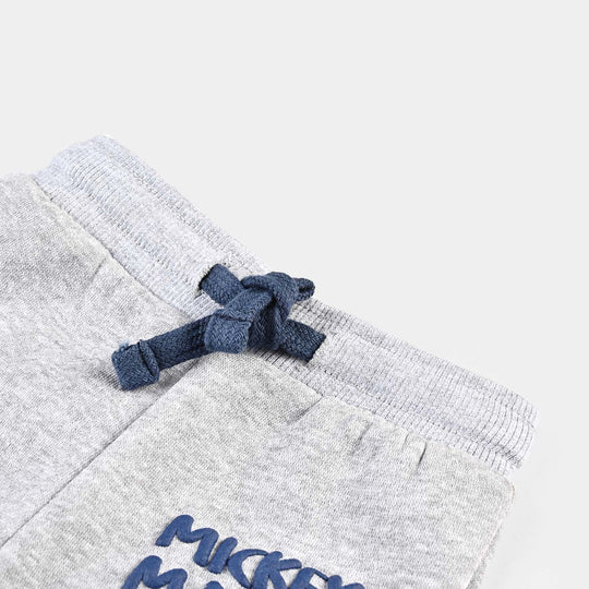 Infant Boys Jersey/Terry Sleeping Pyjama Character-H.grey