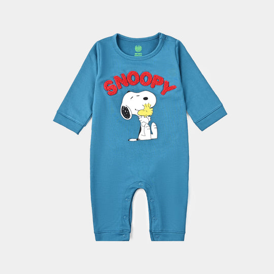 Infant Boys Cotton Terry Romper Character