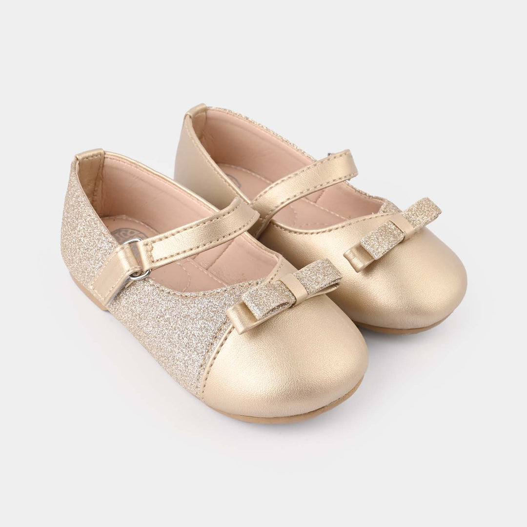 Girls Pumps 11-42-Golden