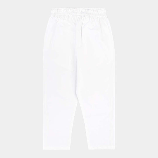 Boys Cotton Eastern Pyjama -Off White