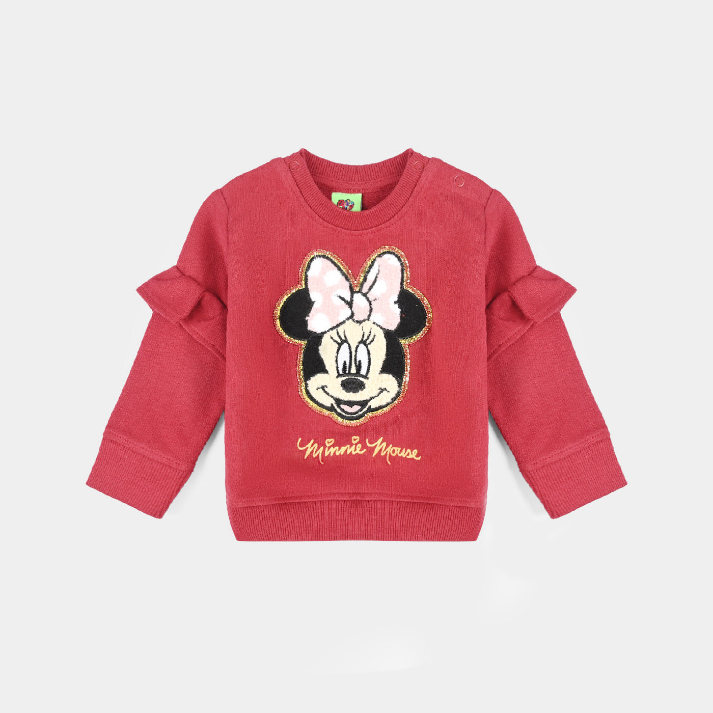 Infants Girls Cotton Terry Sweatshirt Character