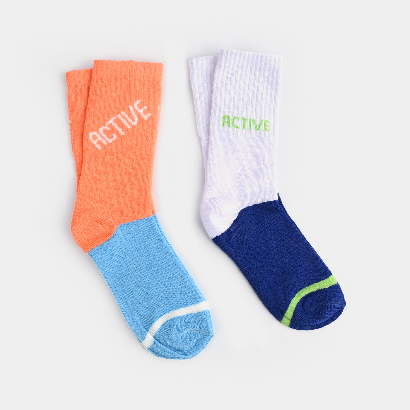 Boys Pack of 2 Socks Active-mIX