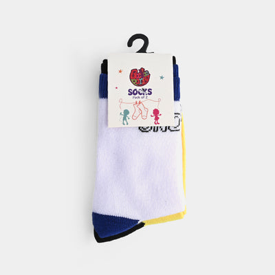 Infant Boys Pack of 2 Socks-mIX