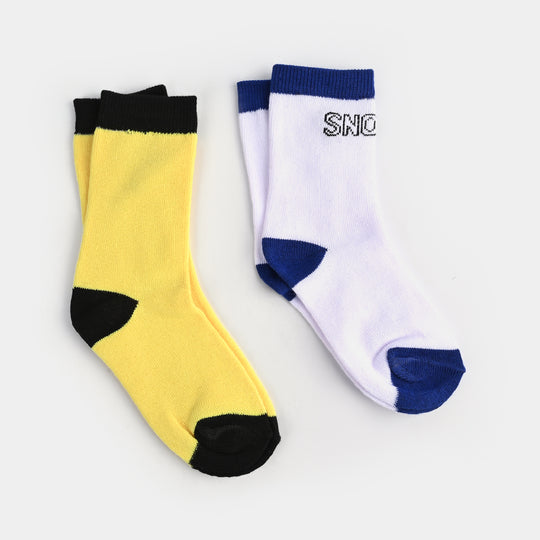 Infant Boys Pack of 2 Socks-mIX