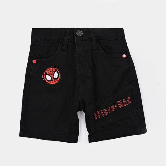 Boys Denim Short Character-BLACK