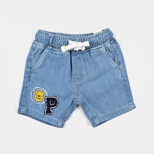 Infant Boys Denim Short Character-LT.Blue