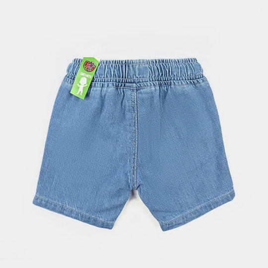 Infant Boys Denim Short Character-LT.Blue