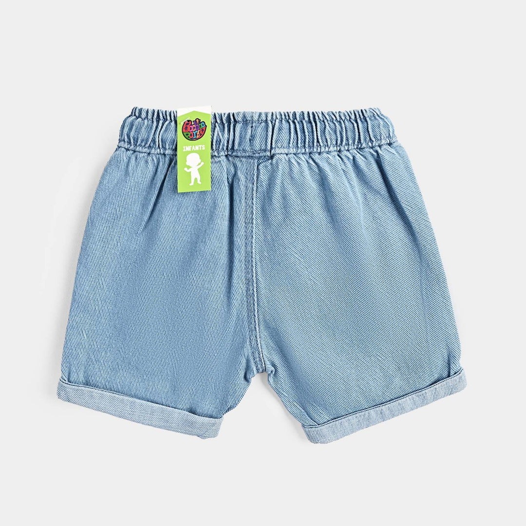 Infant Boys Denim rigid Short In The Sun-Ice Blue