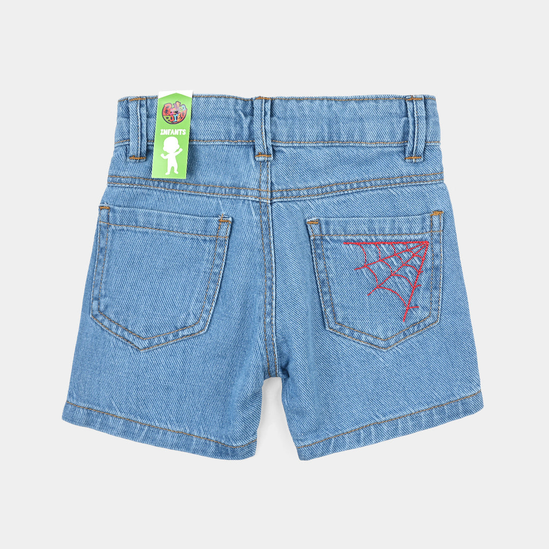 Infant Boys Denim rigid Short-Ice Blue