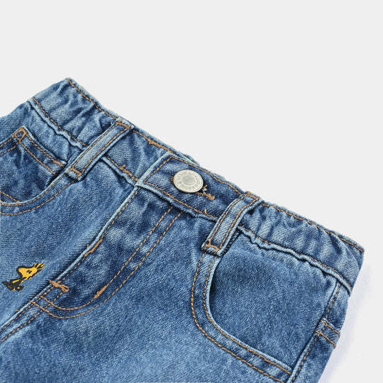 Infant Boys Denim Short Character-LT.Blue