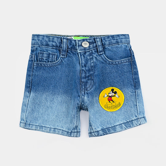 Infant Boys Denim Short Cool-Light Blue