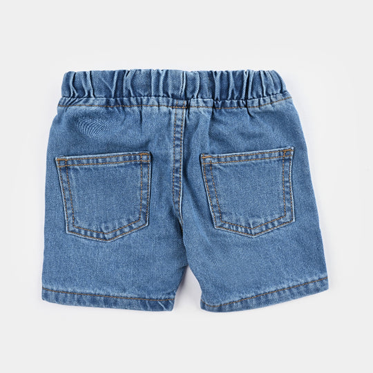 Infant Boys Denim Short All Day-Mid Blue