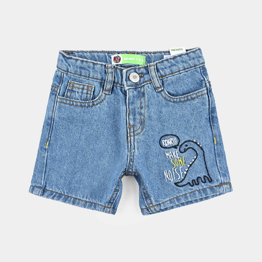 Infant Boys Denim rigid Short Noise-Light Blue