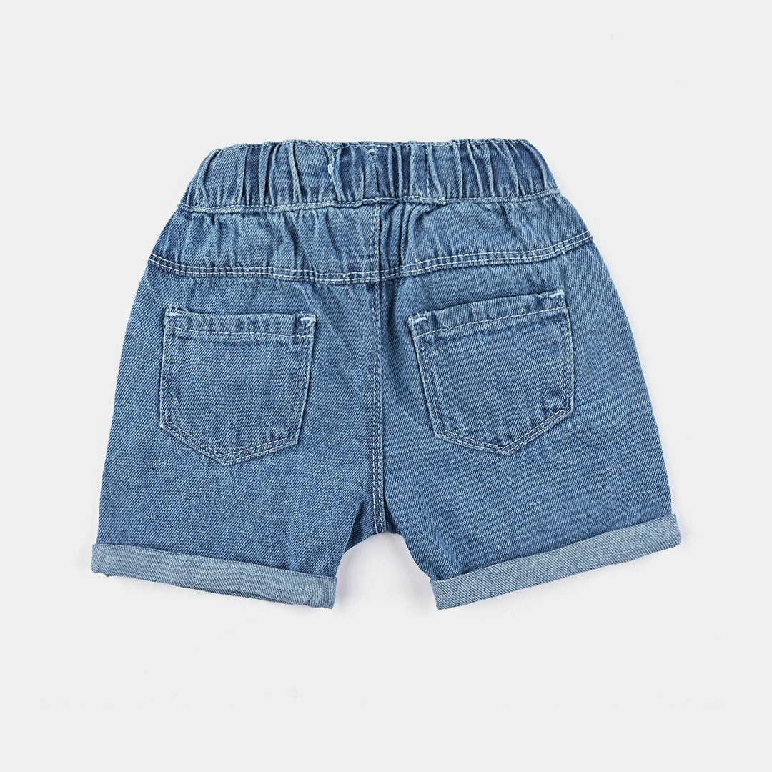 Infant Boys Denim Short Buddy-LT.Blue